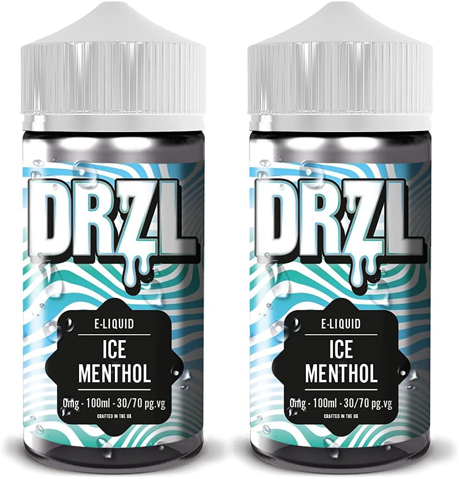 Ice Menthol MULTIPACK 100ml E-Liquid by DRZL