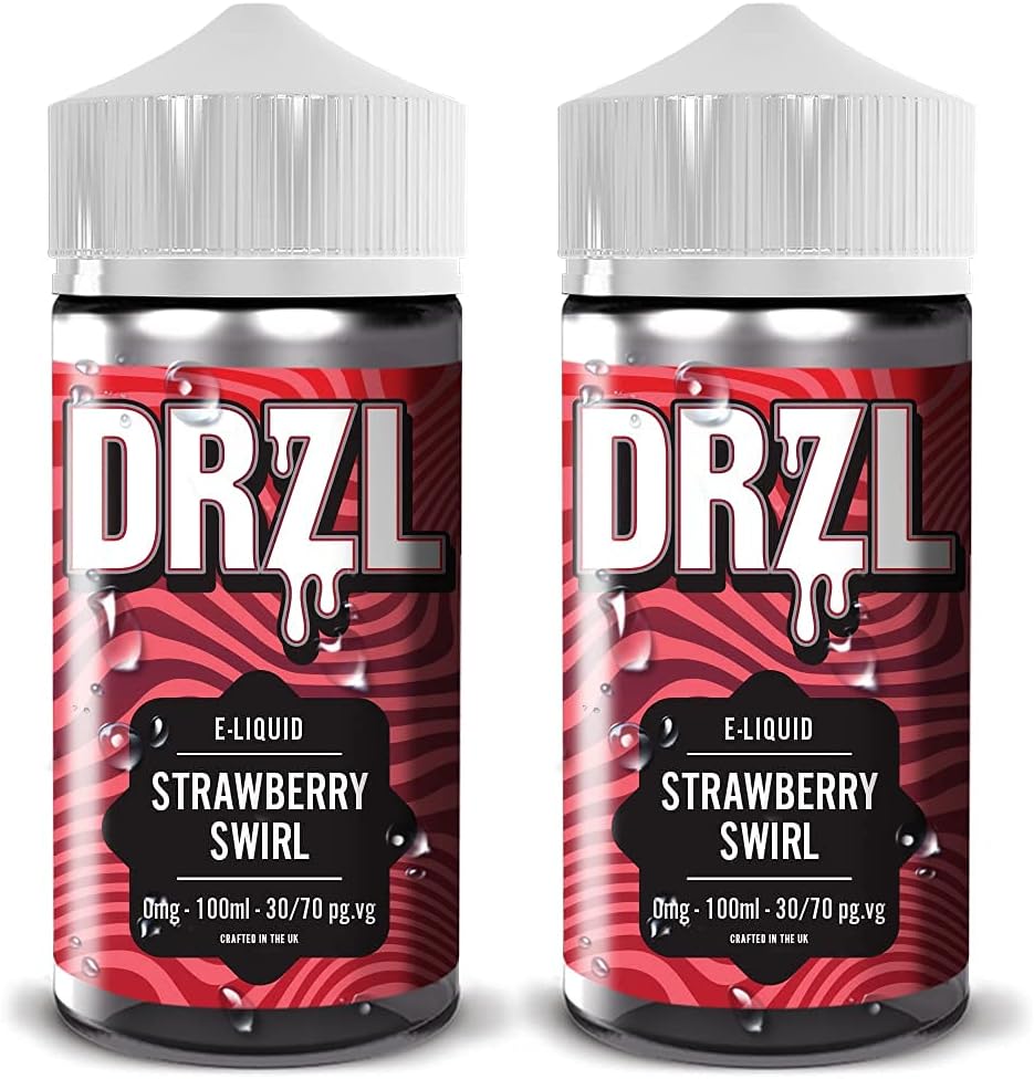 Strawberry Swirl MULTIPACK 100ml E-Liquid by DRZL