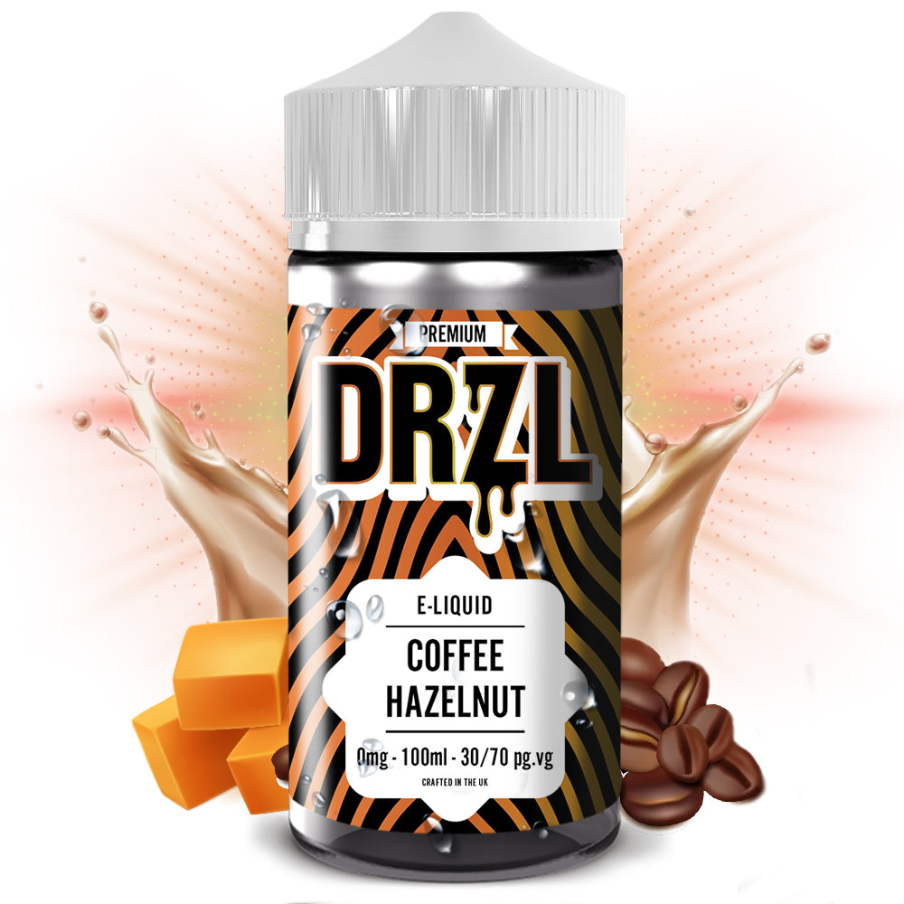 Coffee Hazelnut E-Liquid 100ml by DRZL PREMIUM