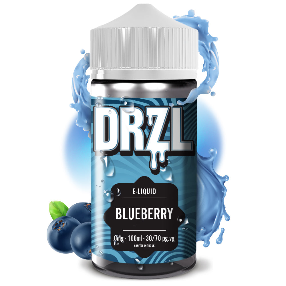 Blueberry E-Liquid 100ml by DRZL