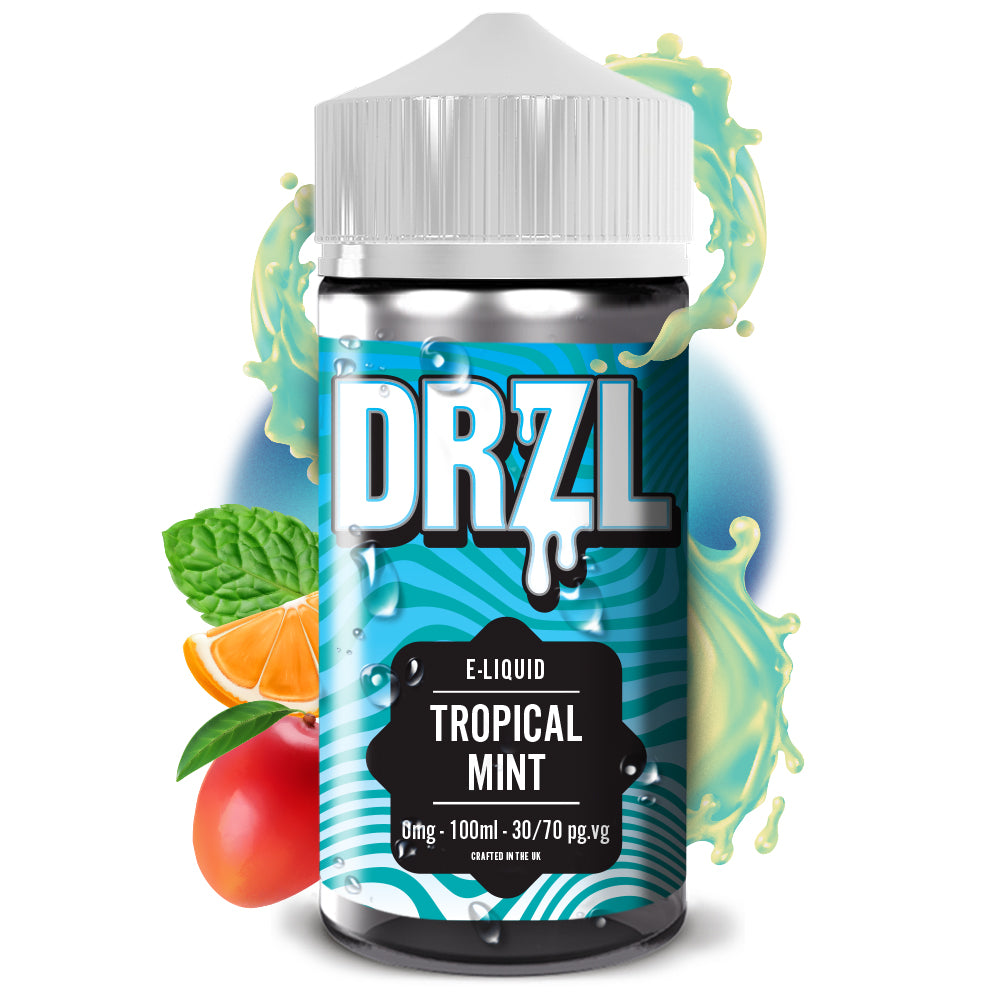 Tropical Mint E-Liquid 100ml by DRZL