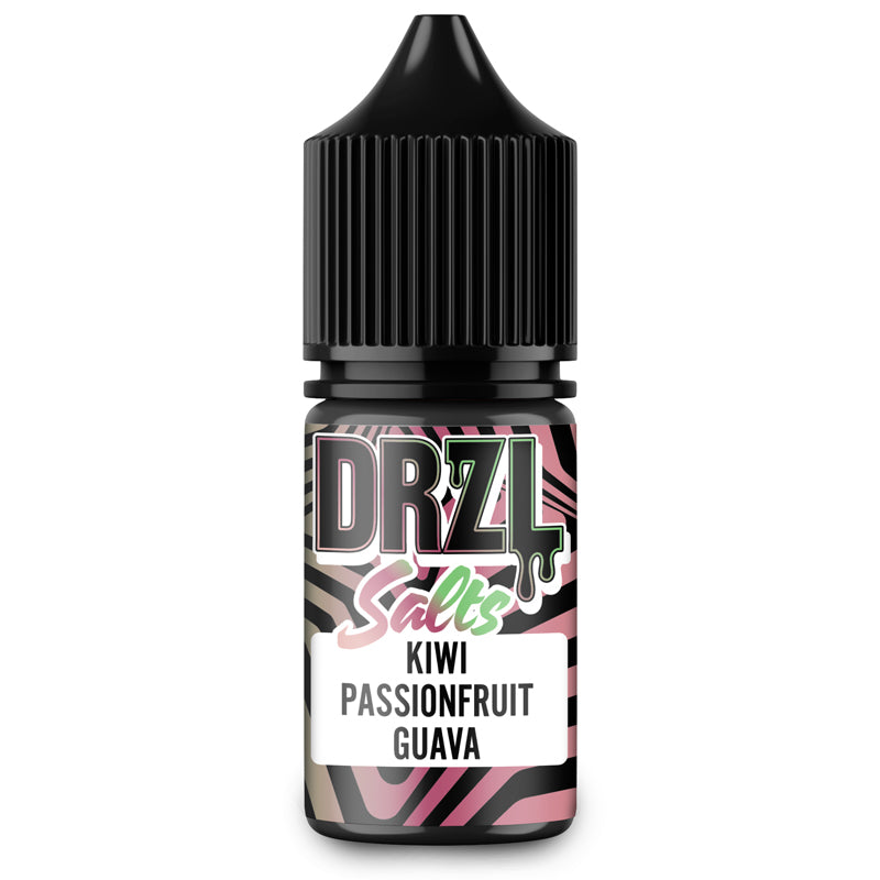 Kiwi Passionfruit Guava 10ml Salt Nic by DRZL