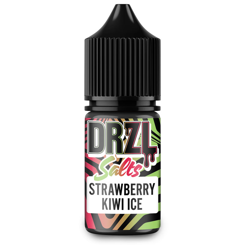 Strawberry Kiwi Ice 10ml Salt Nic by DRZL
