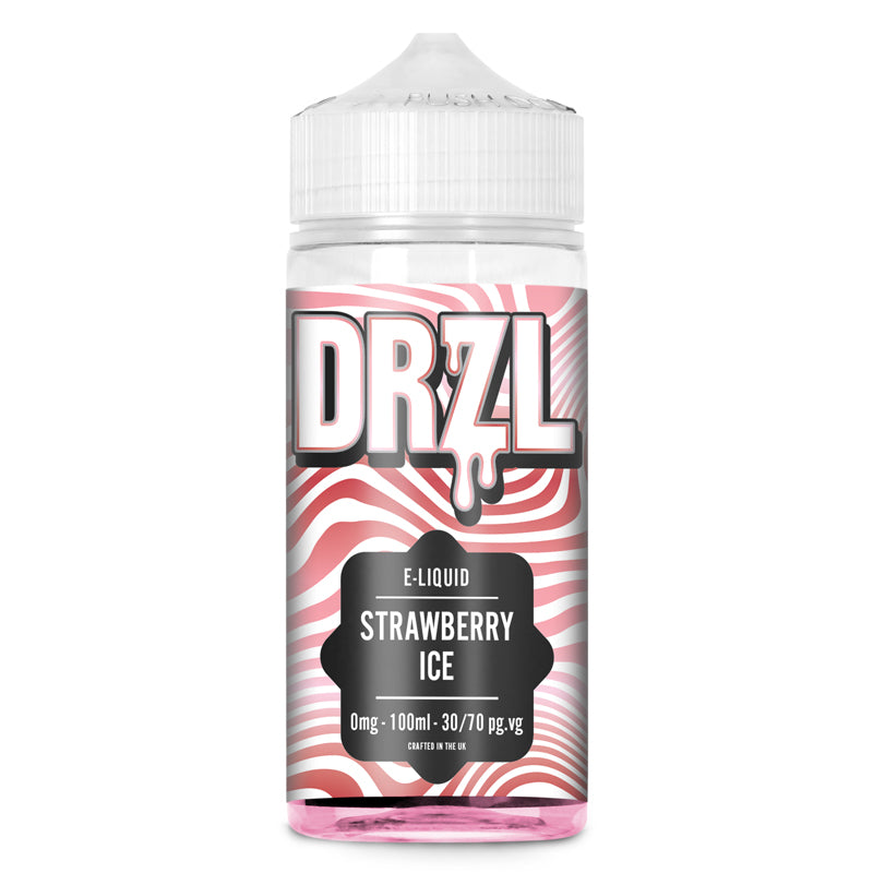 Strawberry Ice E-Liquid 100ml by DRZL