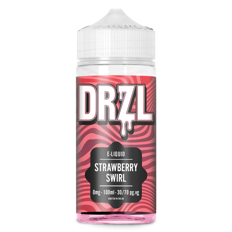 Strawberry Swirl E-Liquid 100ml by DRZL