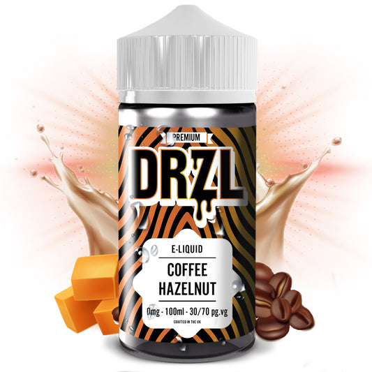 Coffee Hazelnut E-Liquid 100ml by DRZL PREMIUM
