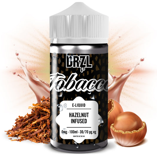 Hazelnut Tobacco E-Liquid 100ml by DRZL