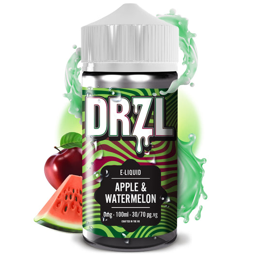 Apple & Watermelon E-Liquid 100ml by DRZL
