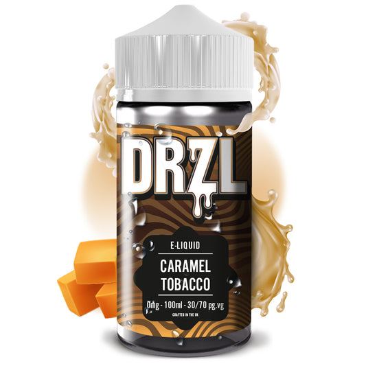 Caramel Tobacco E-Liquid 100ml by DRZL