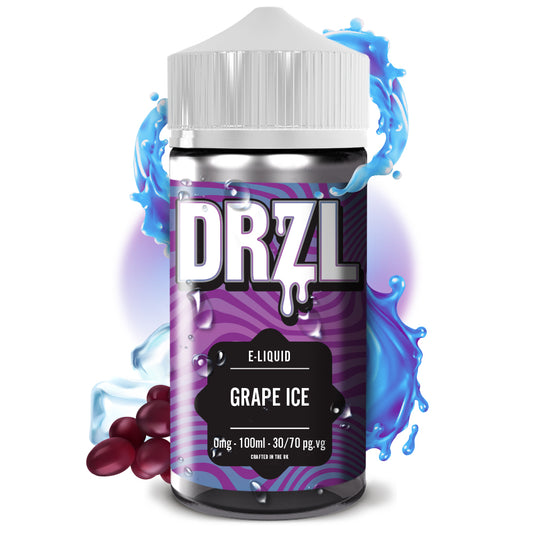 Grape Ice E-Liquid 100ml by DRZL