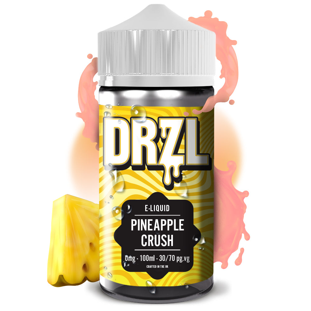 Pineapple Crush E-Liquid 100ml by DRZL